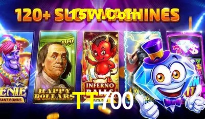 Tela de boas-vindas e lobby de jogos do aplicativo TT700